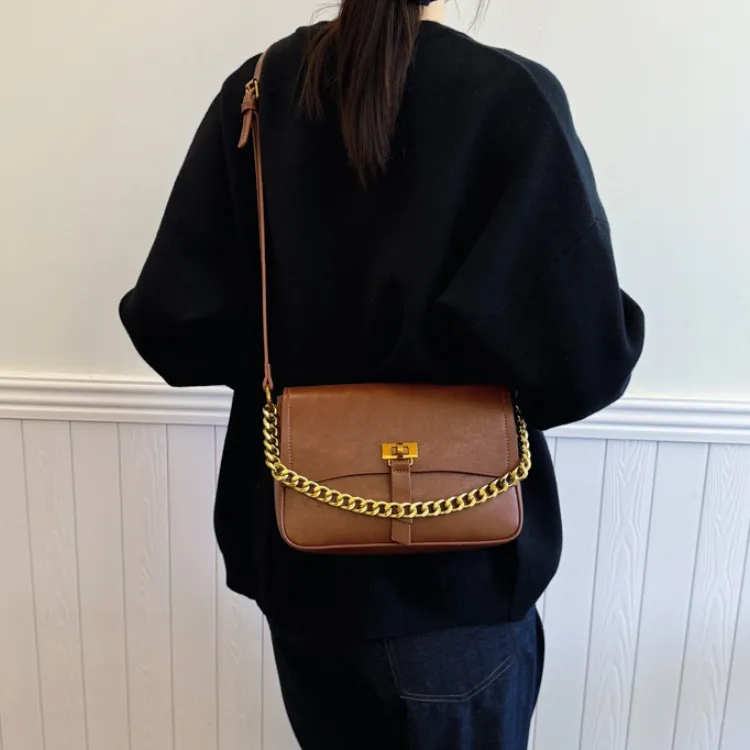 ERANGBEAR PU Shoulder Bag Women's Multicolor-8
