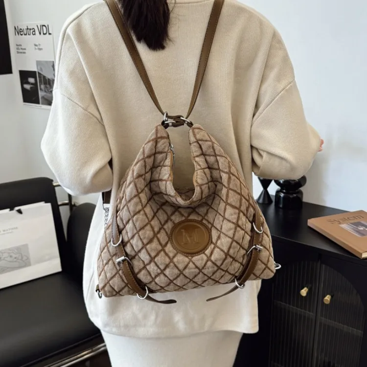 ERANGBEAR Canvas Bag, Tote Bag, Shopping Bag, Backpack, Shoulder Bag, Crossbody Bag Women's Multicolor-13