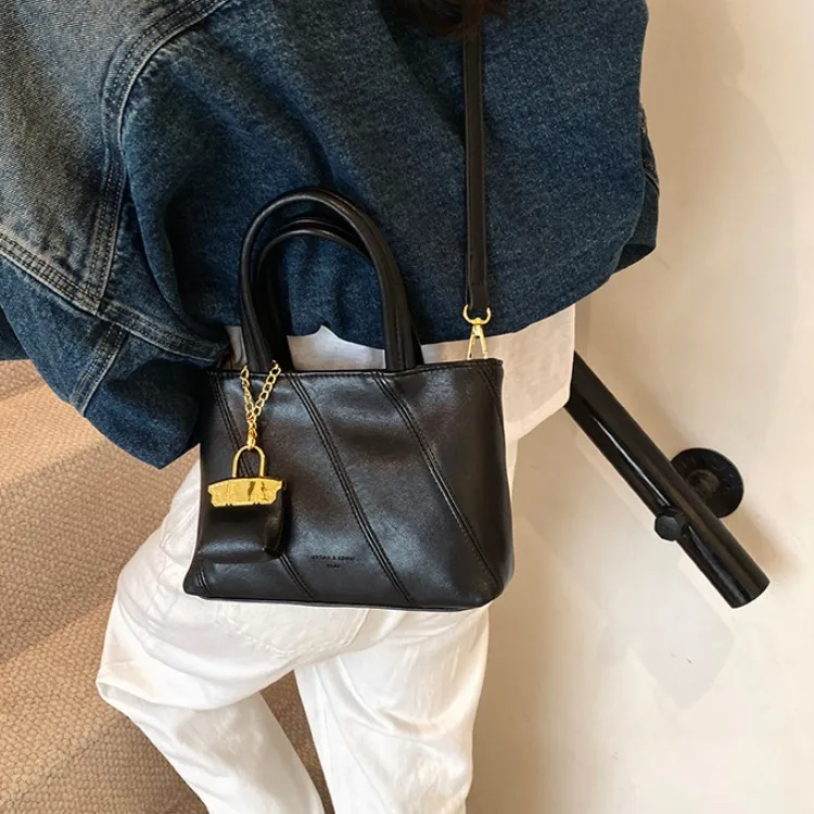 ERANGBEAR PU Crossbody One Shoulder Handbag Women's Multicolor-2
