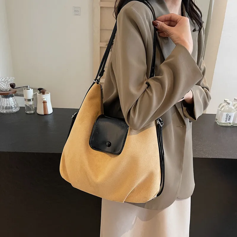 ERANGBEAR PU Backpack, One Shoulder Handbag Women's Khaki Leopard Print Coffee-2