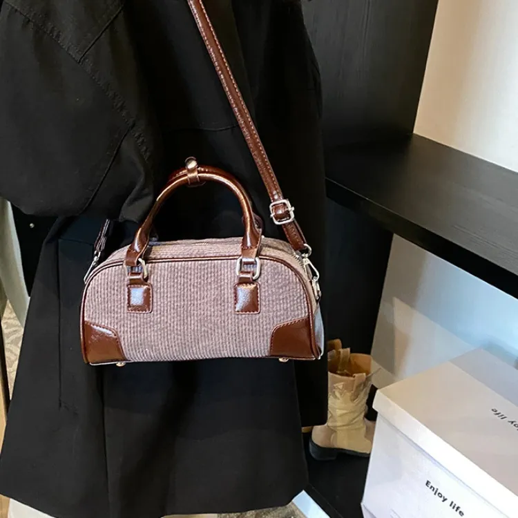 ERANGBEAR PU One Shoulder Handbag Regular Women's Multicolor-5