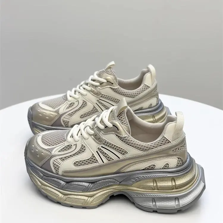 Shougu Low Top Chunky Sneakers Women's-5
