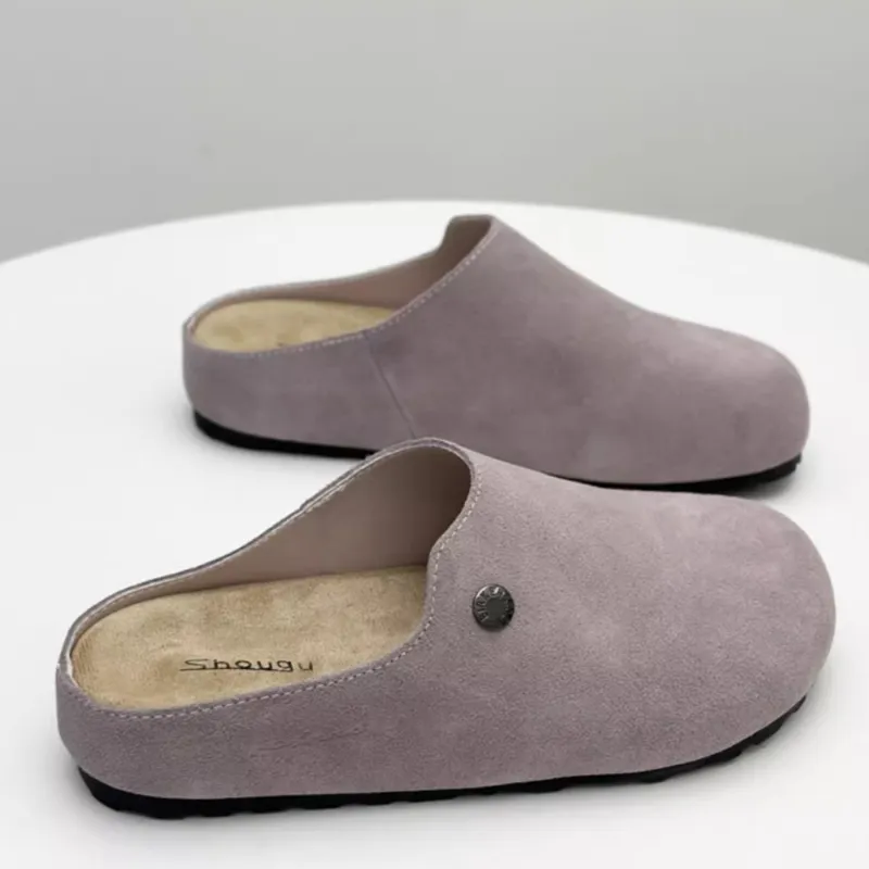 Shougu Rubber Sole Closed Toe Slippers Women's-9