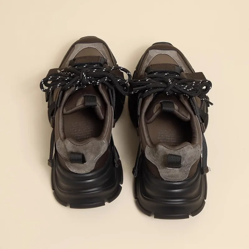 Shougu Coverage Low Top Chunky Sneakers Women's-1