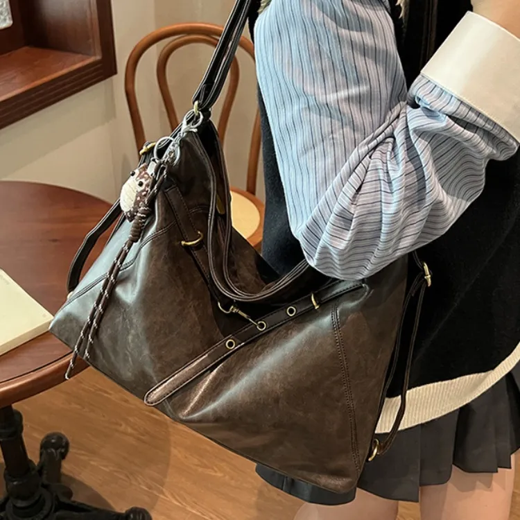 ERANGBEAR PU Backpack Shoulder Bag Regular Women's Multicolor-12