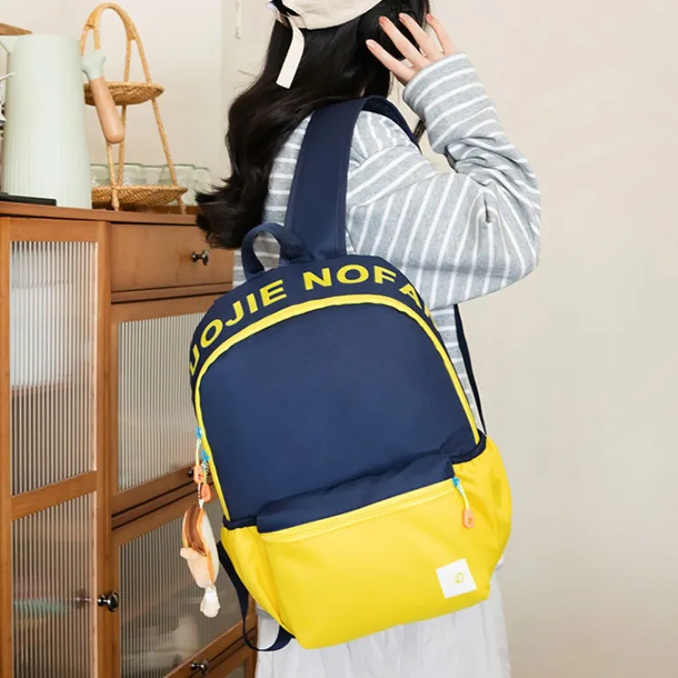 ERANGBEAR Nylon Backpack Unisex Multicolor-5