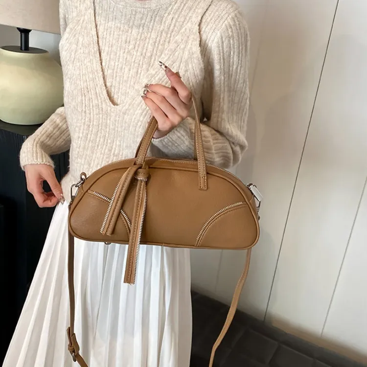 ERANGBEAR PU One Shoulder Handbag Women's Multicolor-10
