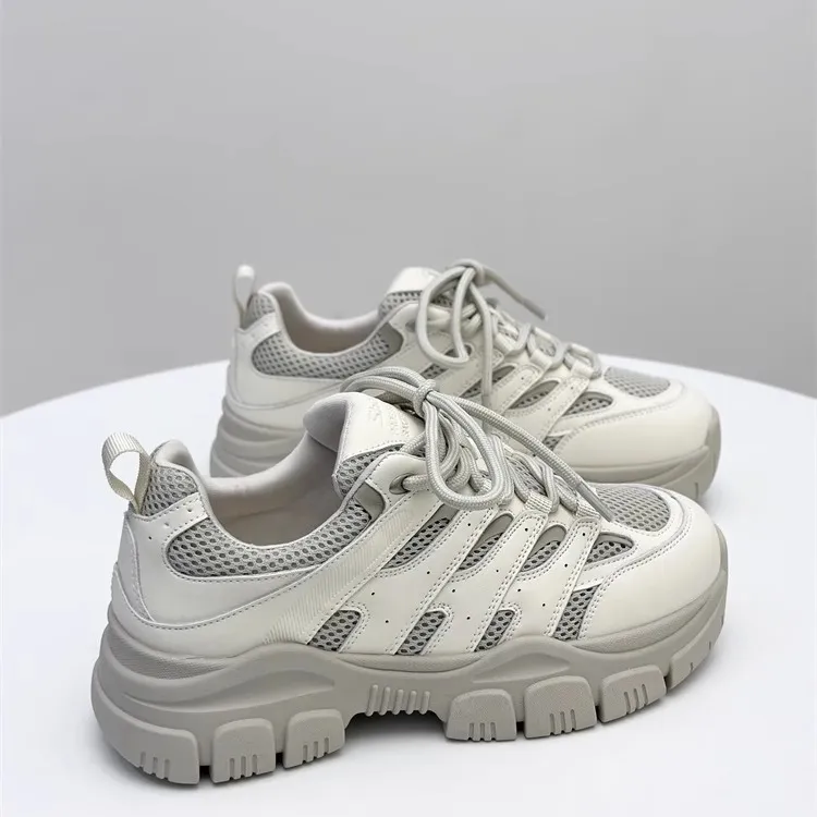 Shougu Slip Resistant Low Top Chunky Sneakers Women's-2