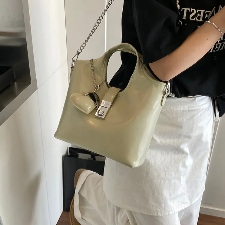 ERANGBEAR PU Crossbody Handbags Regular Women's White/Green/Black/Blue/Pink-3
