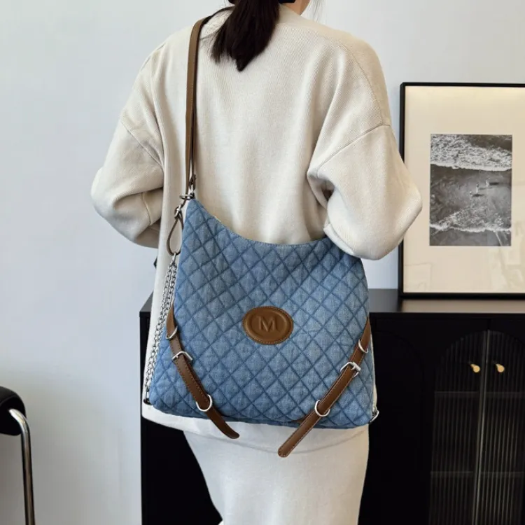 ERANGBEAR Canvas Bag, Tote Bag, Shopping Bag, Backpack, Shoulder Bag, Crossbody Bag Women's Multicolor-5