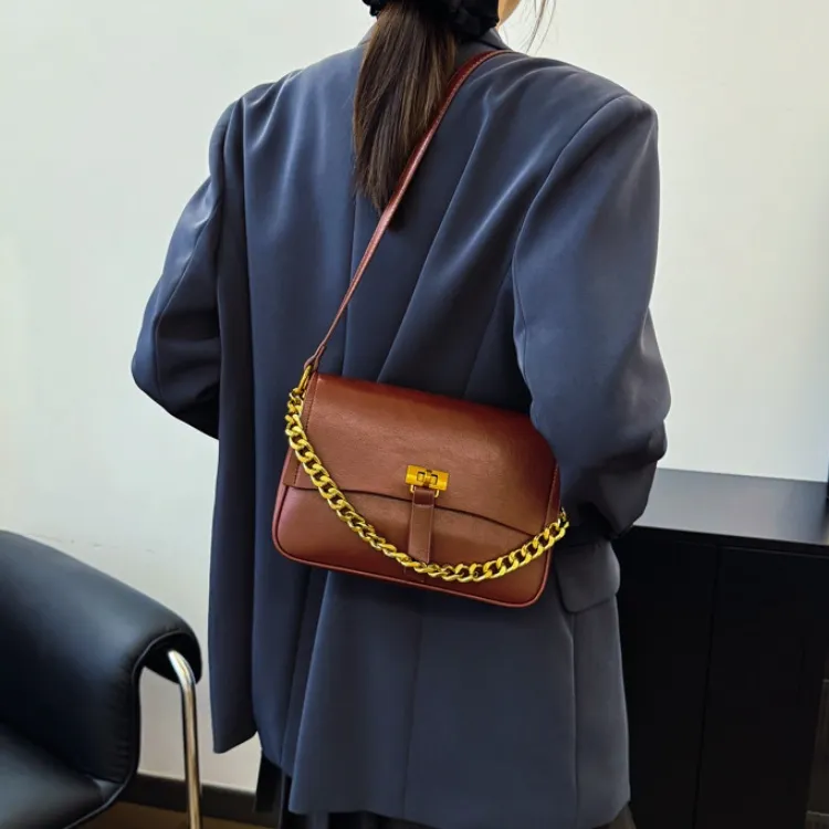 ERANGBEAR PU Shoulder Bag Women's Multicolor-7