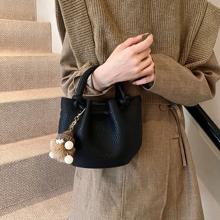 ERANGBEAR PU One Shoulder Handbag Women's Coffee/White/Red/Brown/Black-13