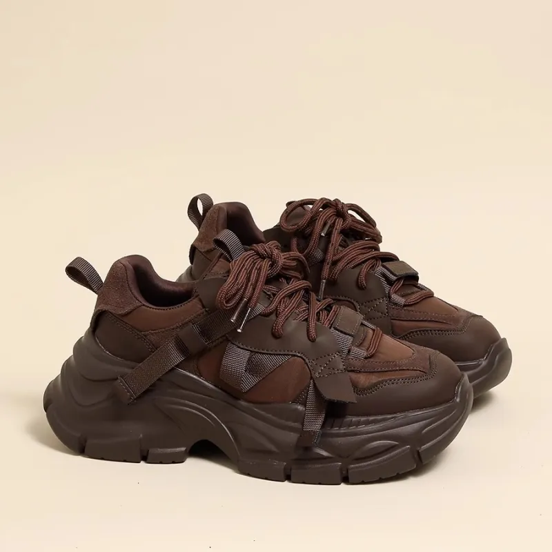 Shougu Coverage Low Top Chunky Sneakers Women's-7