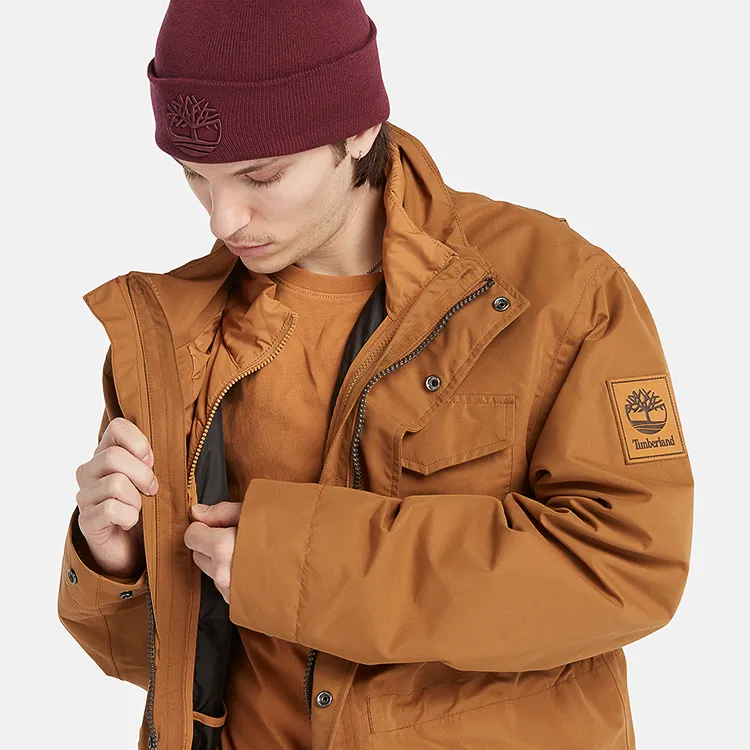 Timberland Puffer Jackets Men Rubber-7