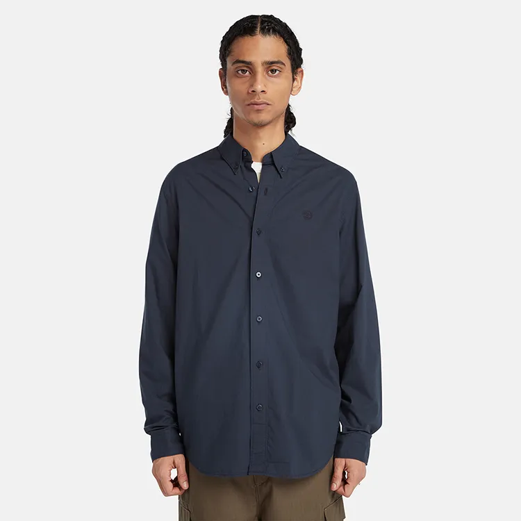 Timberland Shirt Men's Dark Sapphire-4