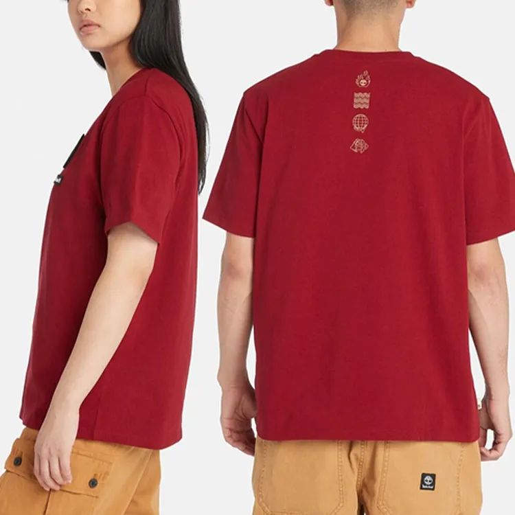 Timberland T Shirt Unisex Bicycle Red-3