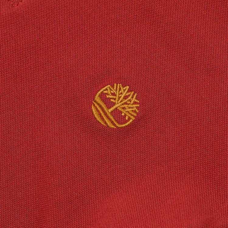 Timberland Polo Shirt Men's Chili Oil-3