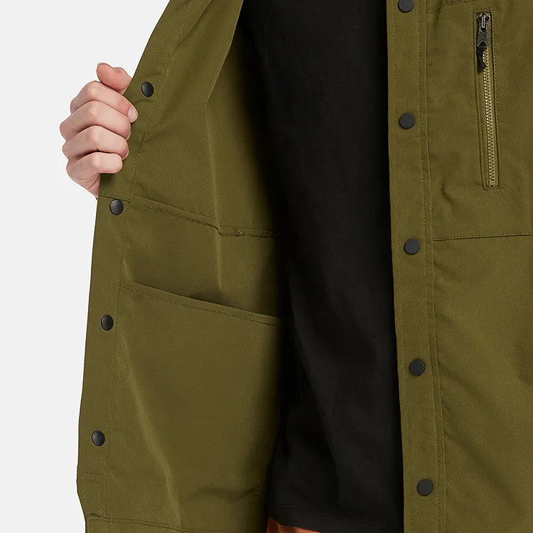Timberland Jackets Coats Men's Dark Olive Green-6