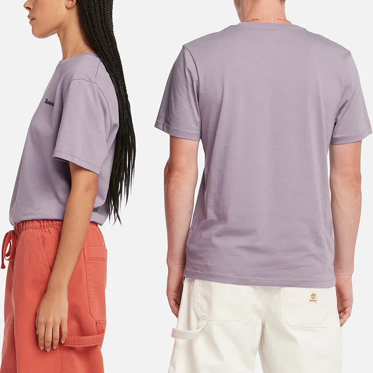 Timberland T Shirts Unisex Gray Purple-5