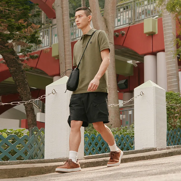 Timberland Casual Shorts Men Black-2