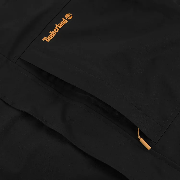 Timberland Waterproof, Breathable, And Windproof Thermal Protection Windbreaker Jacket Men's Black-3
