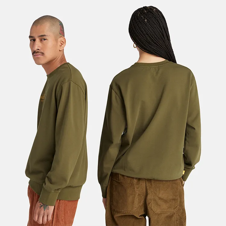 Timberland Sweatshirts Unisex Dark Olive Green-4