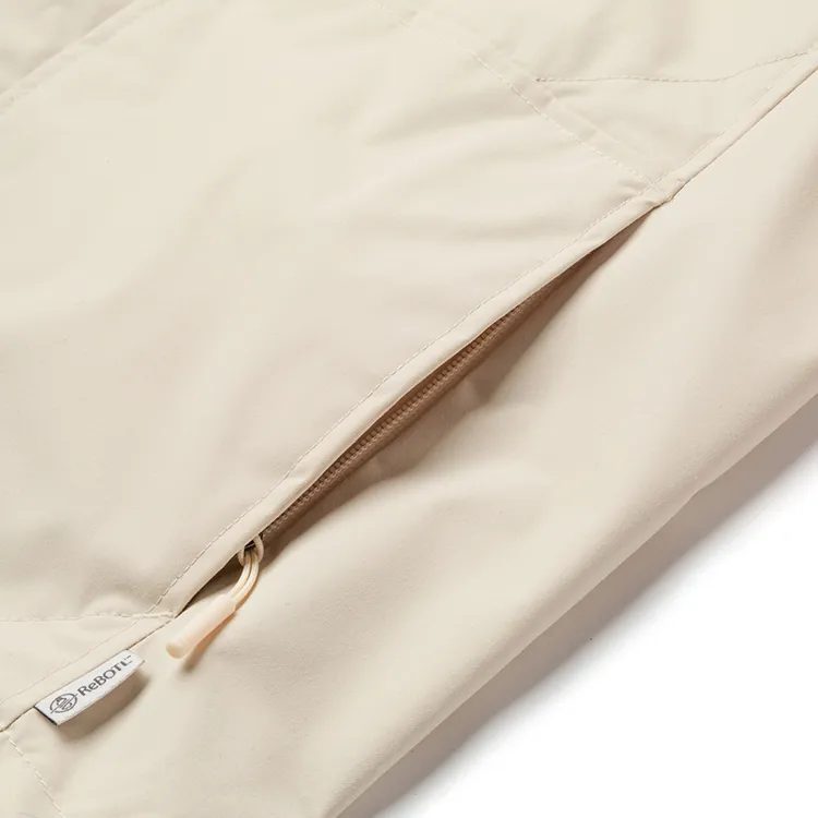 Timberland Windbreaker Coat Men's Light Brown-2