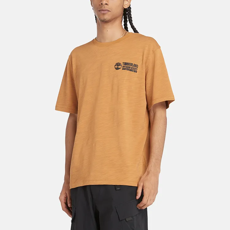 Timberland T Shirts Men Wheat-4