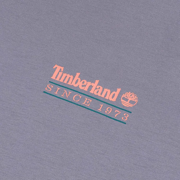 Timberland T Shirt Men's Light Purple-3