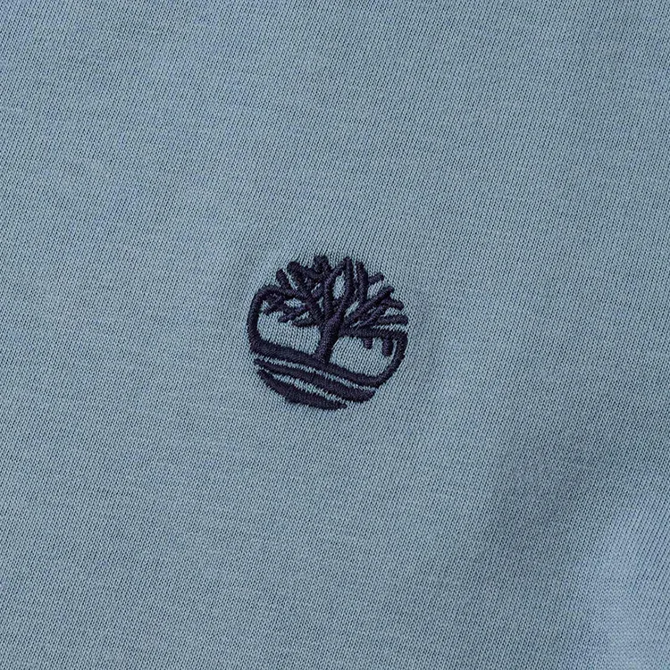 Timberland T Shirt Men's Steel Blue-3