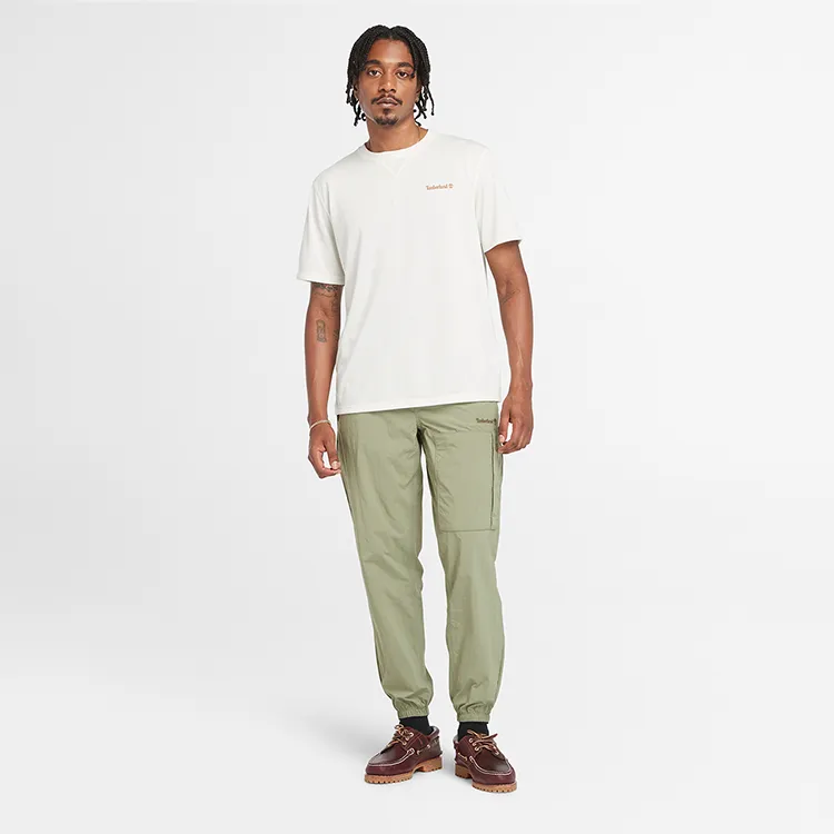 Timberland T Shirts Men Vintage White-5