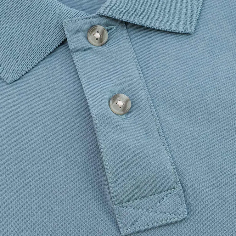 Timberland Polo Shirt Men's Steel Blue-3