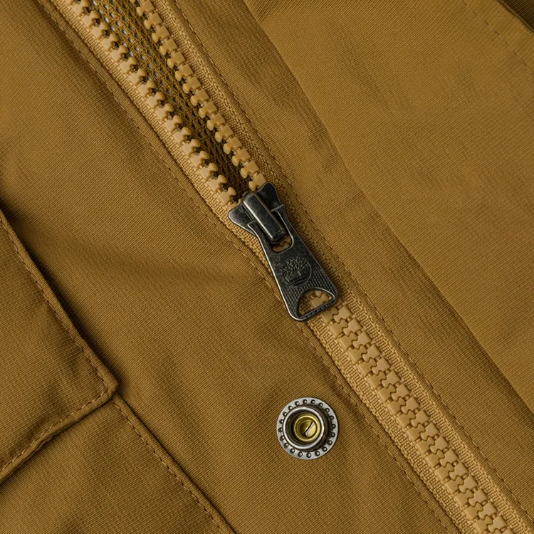 Timberland Waterproof And Breathable Windproof Windbreaker Jacket Men's Light Brown-4