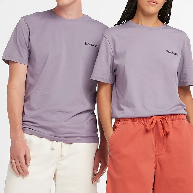 Timberland T Shirts Unisex Gray Purple-3