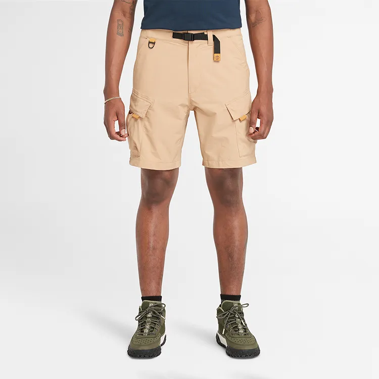 Timberland Casual Shorts Men Light Wheat-7