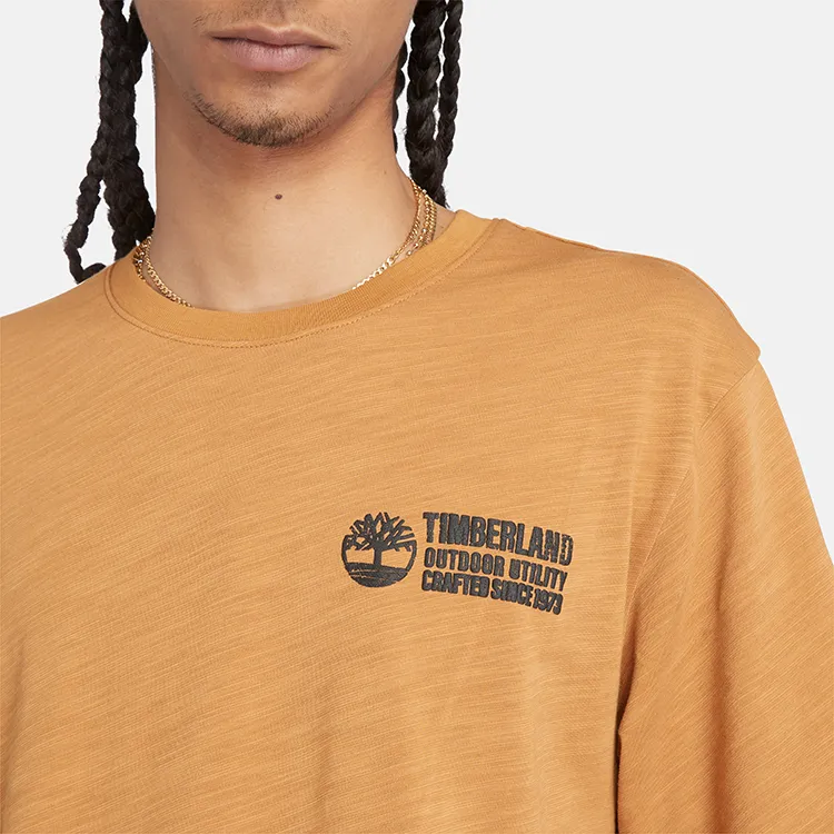 Timberland T Shirts Men Wheat-5