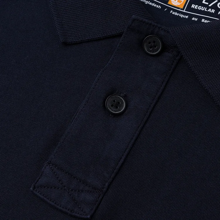 Timberland Polo Shirt Men's Dark Sapphire-3