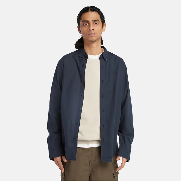Timberland Shirt Men's Dark Sapphire-6