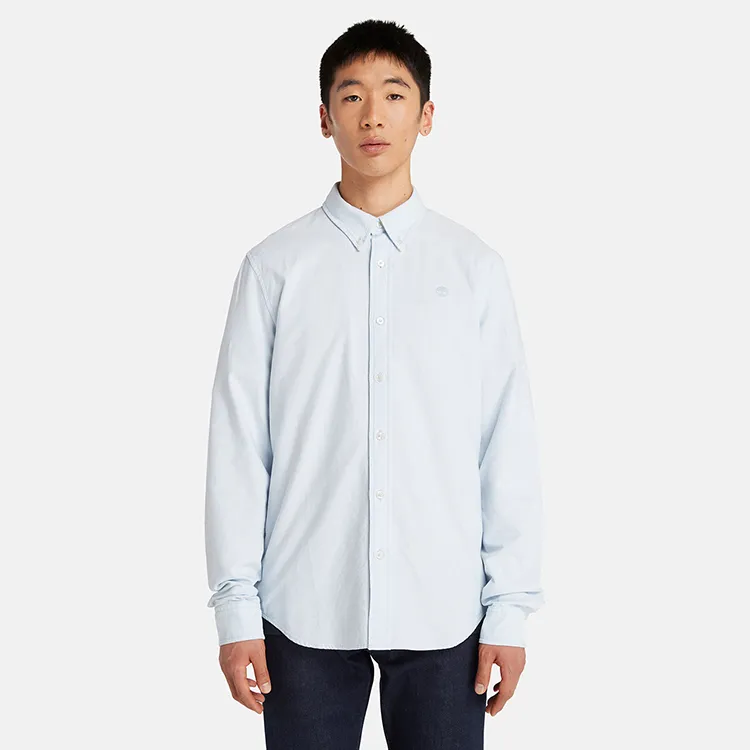 Timberland Shirt Men's Sky Blue-6