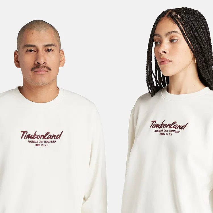 Timberland Sweatshirts Unisex Vintage White-7