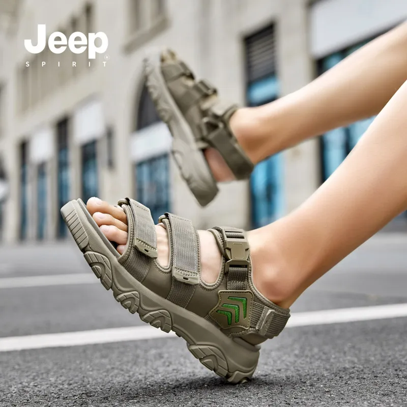 JEEP SPIRIT Beach Sandals Unisex Sand-34