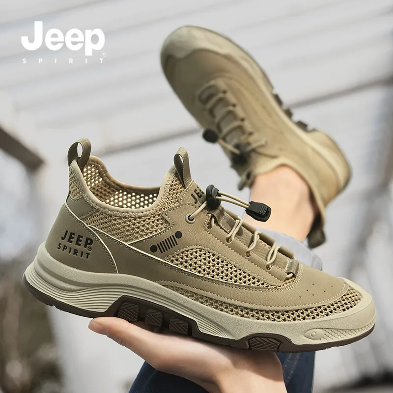 JEEP SPIRIT Anti-Slip And Wear-Resistant Lightweight Outdoor Shoes Men's-10