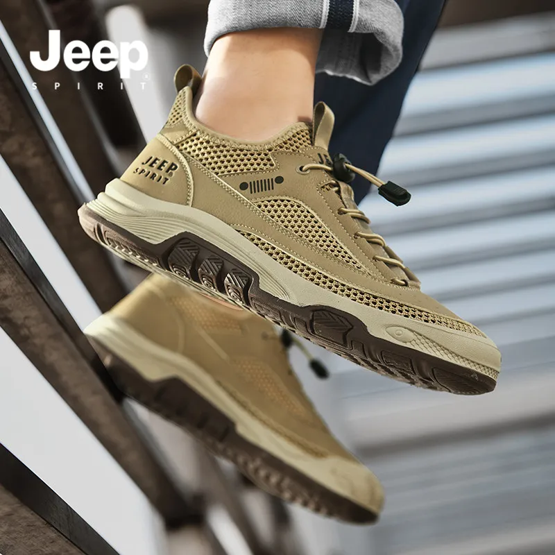 JEEP SPIRIT Anti-Slip And Wear-Resistant Lightweight Outdoor Shoes Men's-11