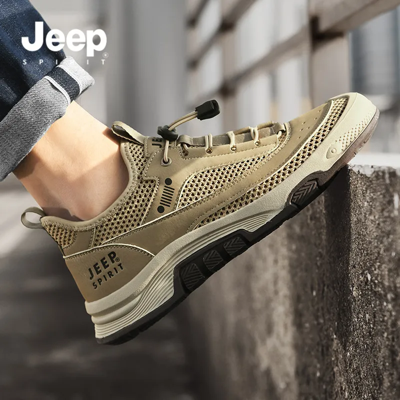 JEEP SPIRIT Anti-Slip And Wear-Resistant Lightweight Outdoor Shoes Men's-9
