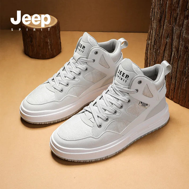 JEEP SPIRIT Coverage Slip Resistant, Abrasion Resistant, Lightweight, Breathable High Top Skateboard Shoes Men's-6