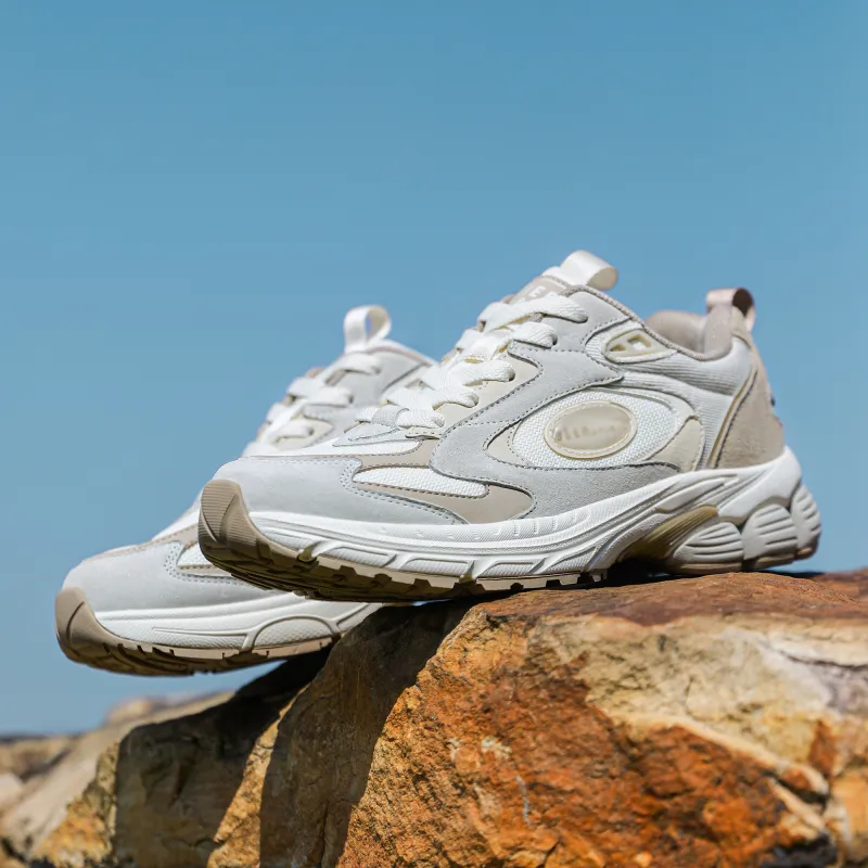 JEEP SPIRIT Anti Slip Wear Resistant Breathable Lightweight Balance Low Top Running Shoes Men's Light Sandy-6