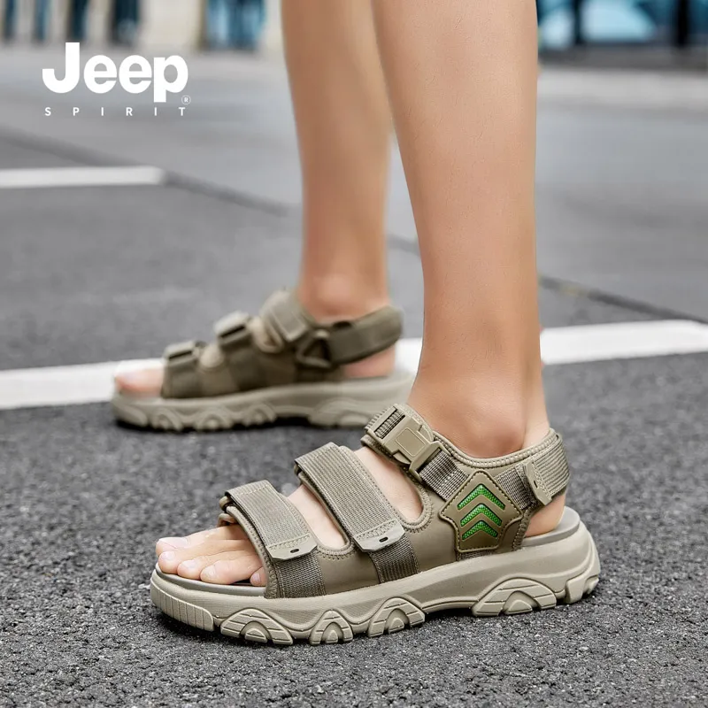 JEEP SPIRIT Beach Sandals Unisex Sand-36