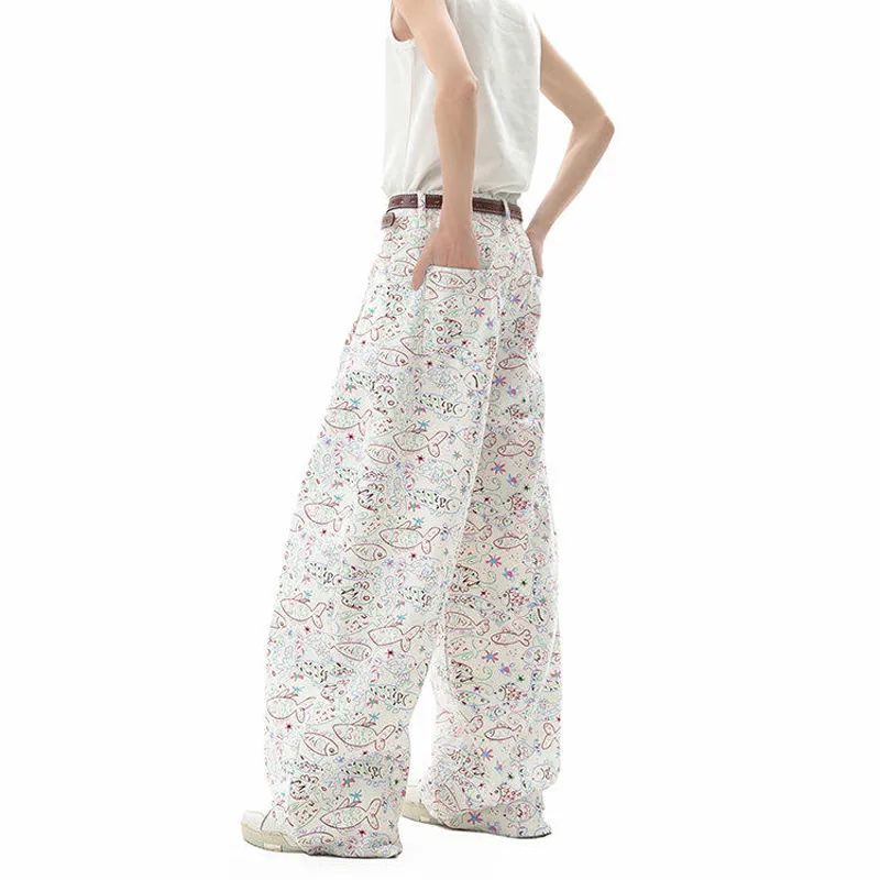MXDT Jeans Unisex White-5
