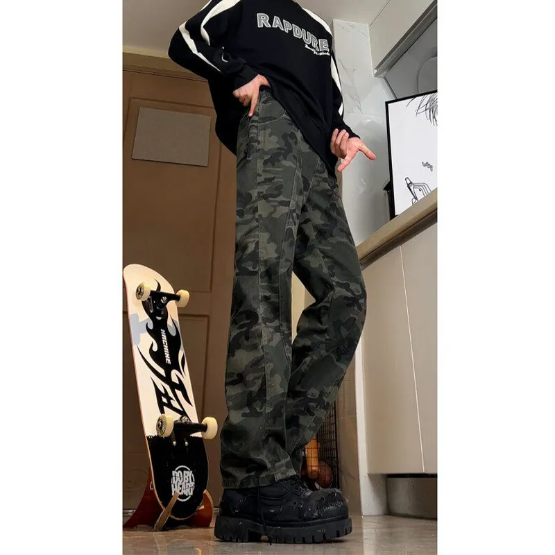 MXDT Casual Pants Unisex Camouflage-6