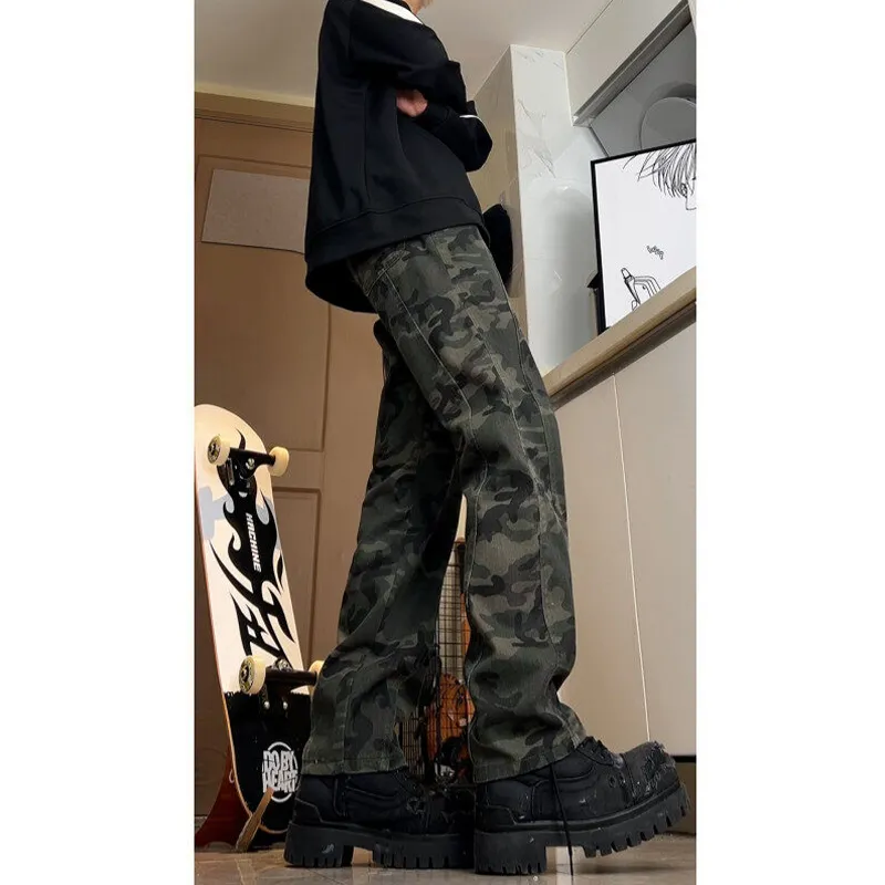 MXDT Casual Pants Unisex Camouflage-3